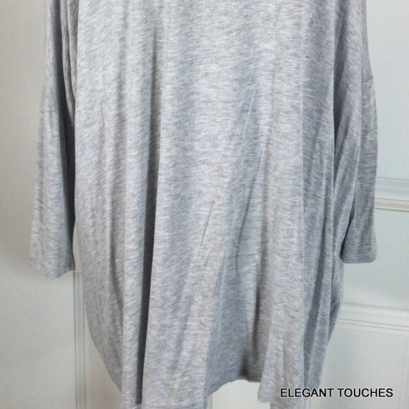 Acting Pro Gray Gold Sequins Deer Shirt XL Holiday Christmas Blingy Boutique Top - Picture 11 of 11